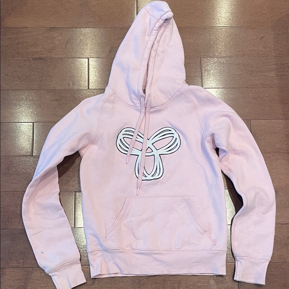 TNA Light Pink Hoodie with Graphic